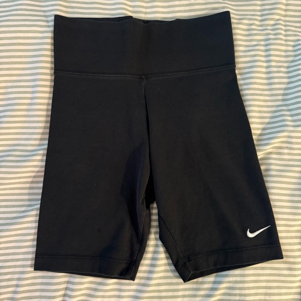 Nike Black High-Rise Bike Shorts